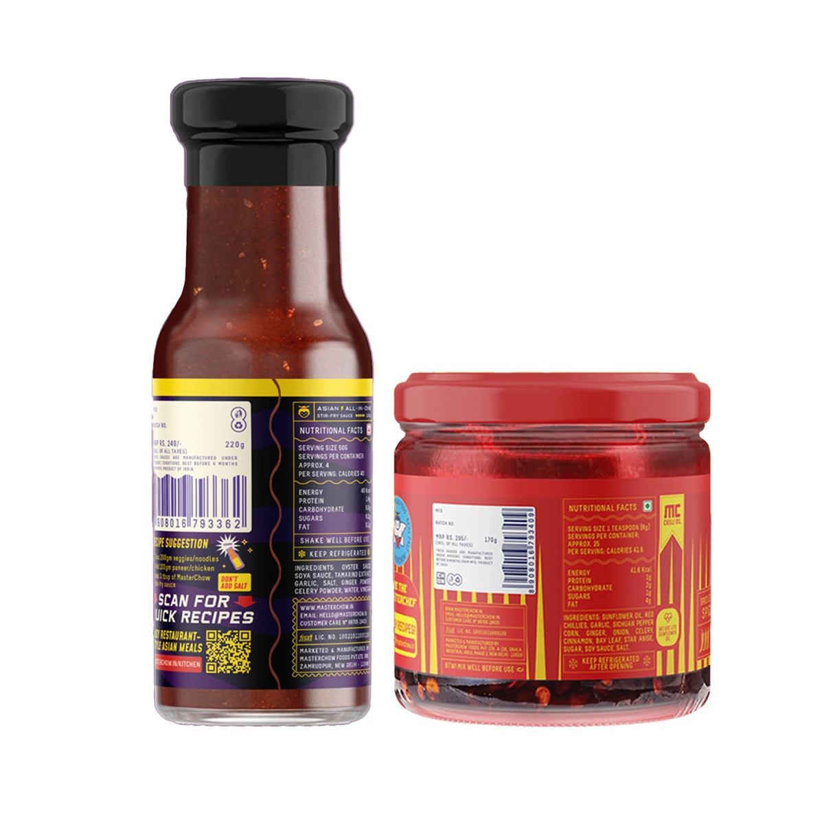 Soy Chilli Sauce Combo
