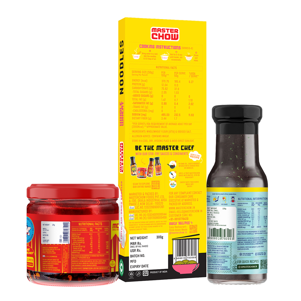 Sizzling Chilli Oil Noodle Kit