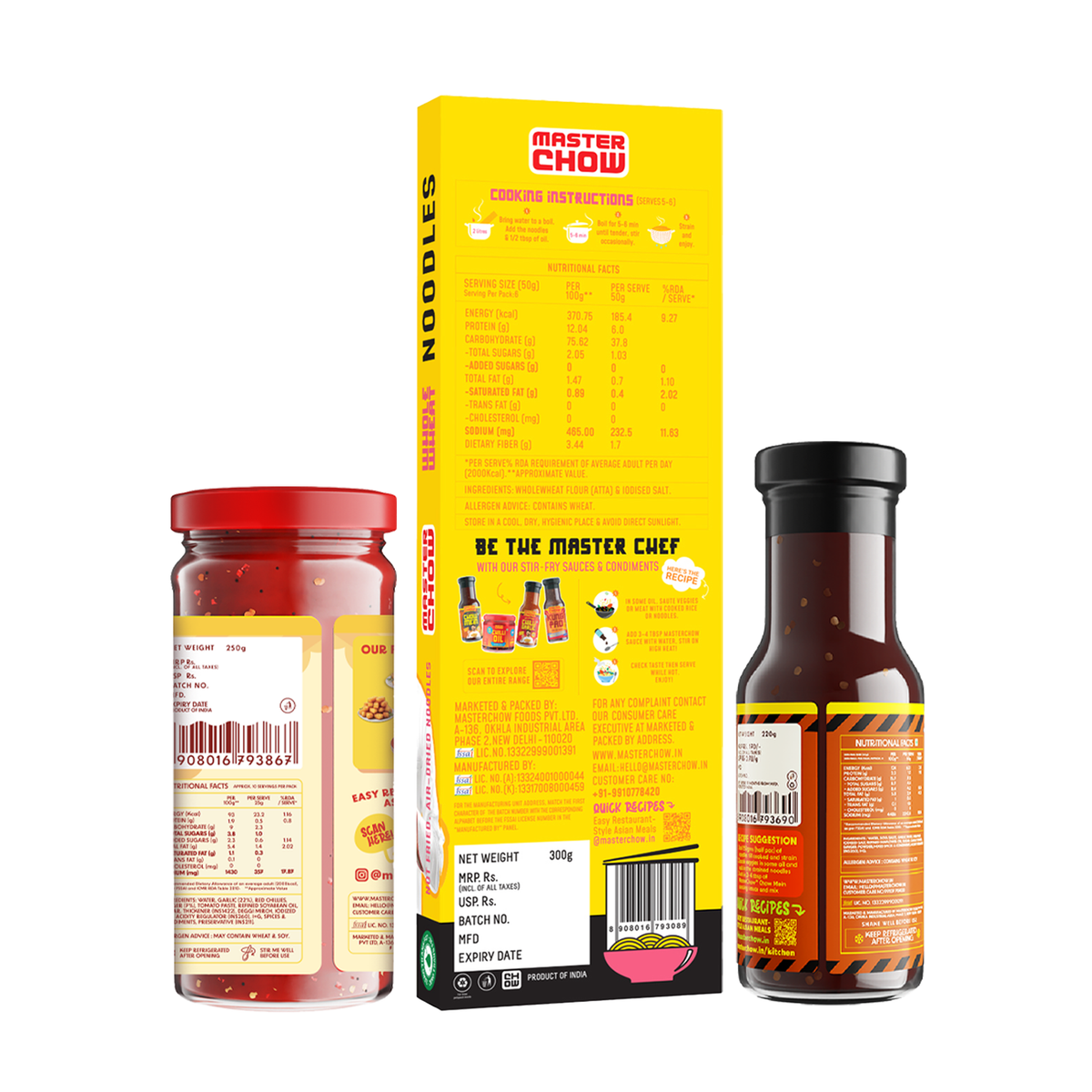 Chef Ranveer's Spicy Chowmein Kit