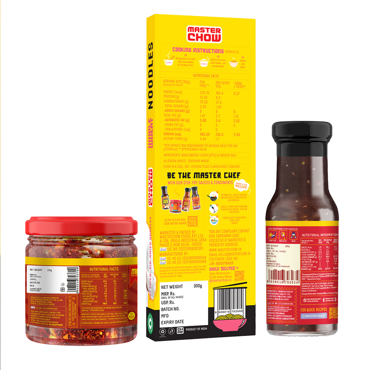 Garlic Crisp Noodle Pack
