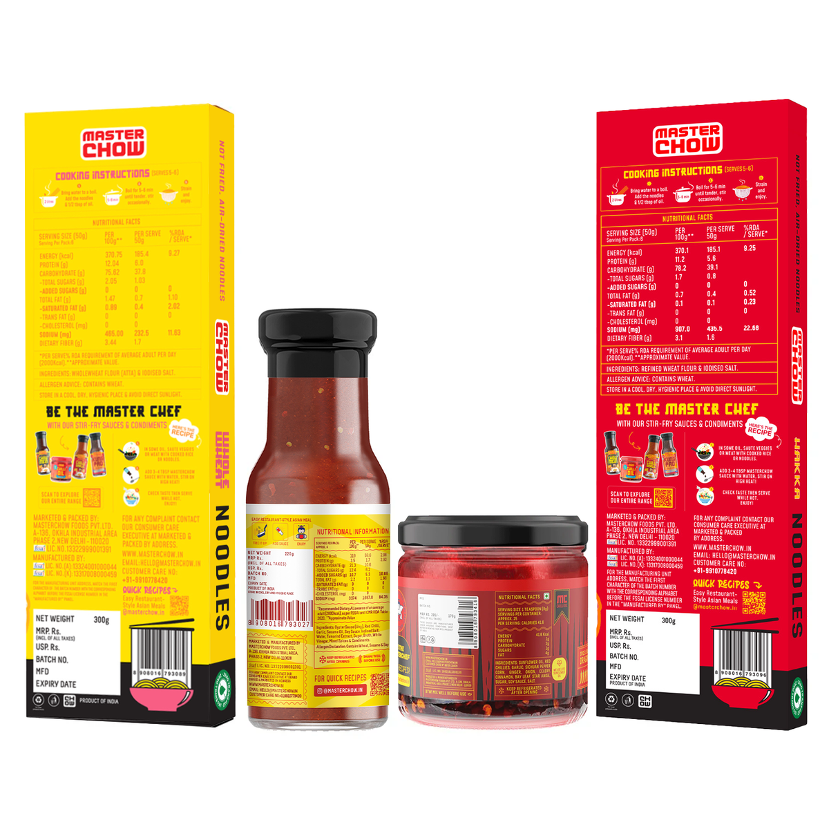 Chilli Oil Noodles Pack