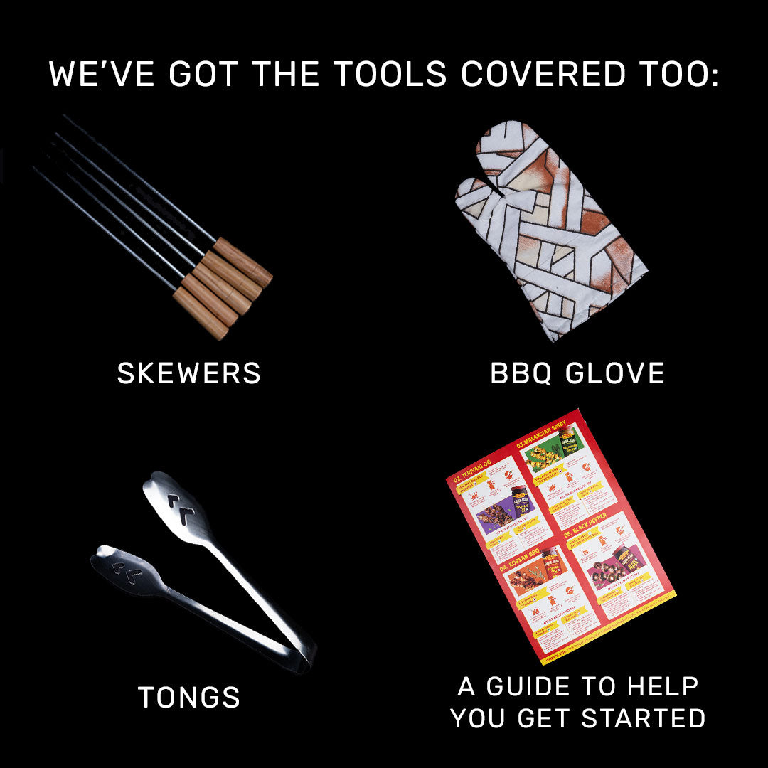 Marin-Asian Barbeque Kit