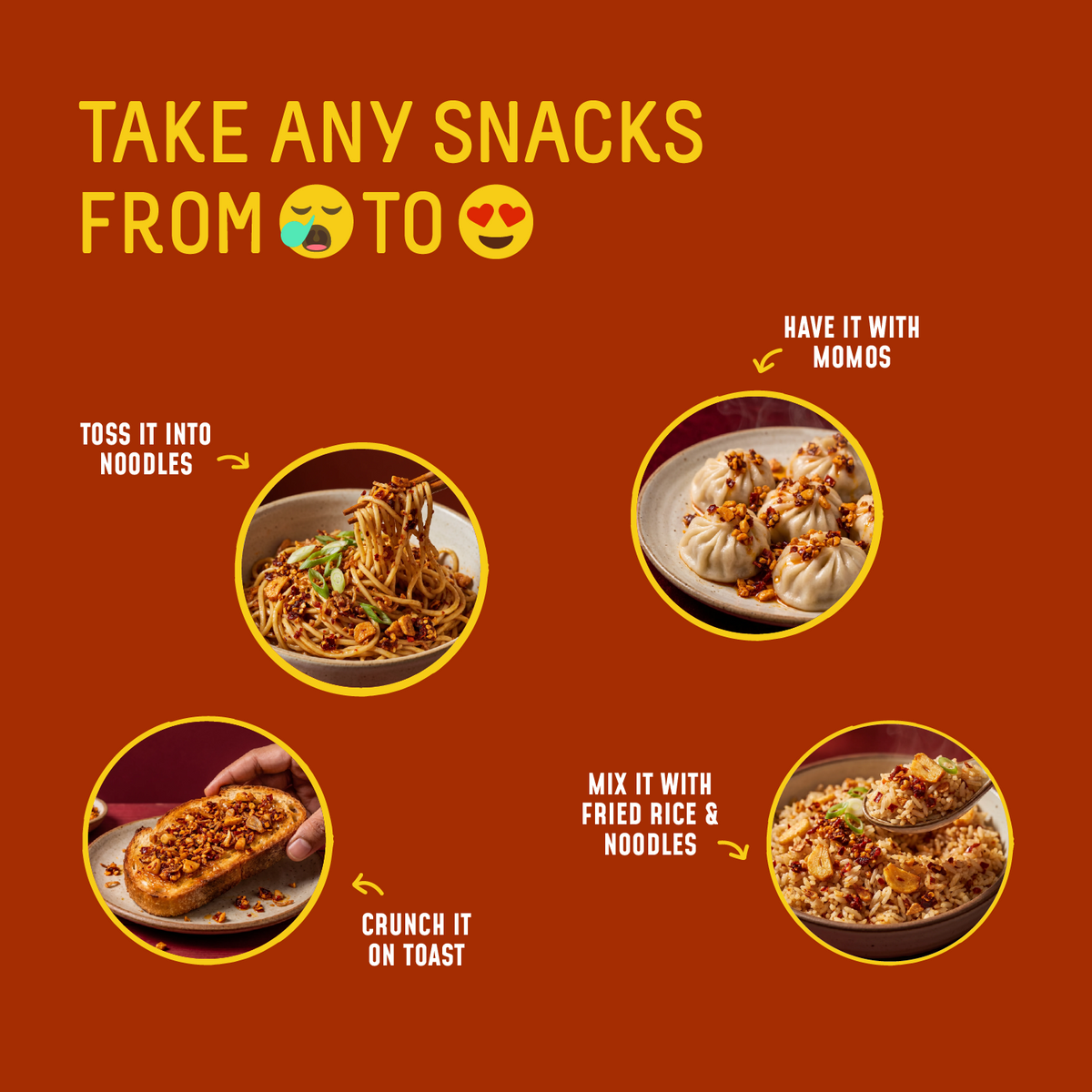 Chowmein Cup Noodles & Garlic Chilli Crisp