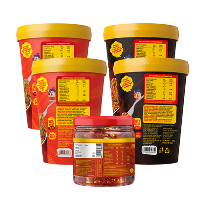 Cup Noodle Combo & Garlic Crisp