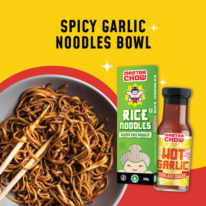Spicy Garlic Noodle Bowl