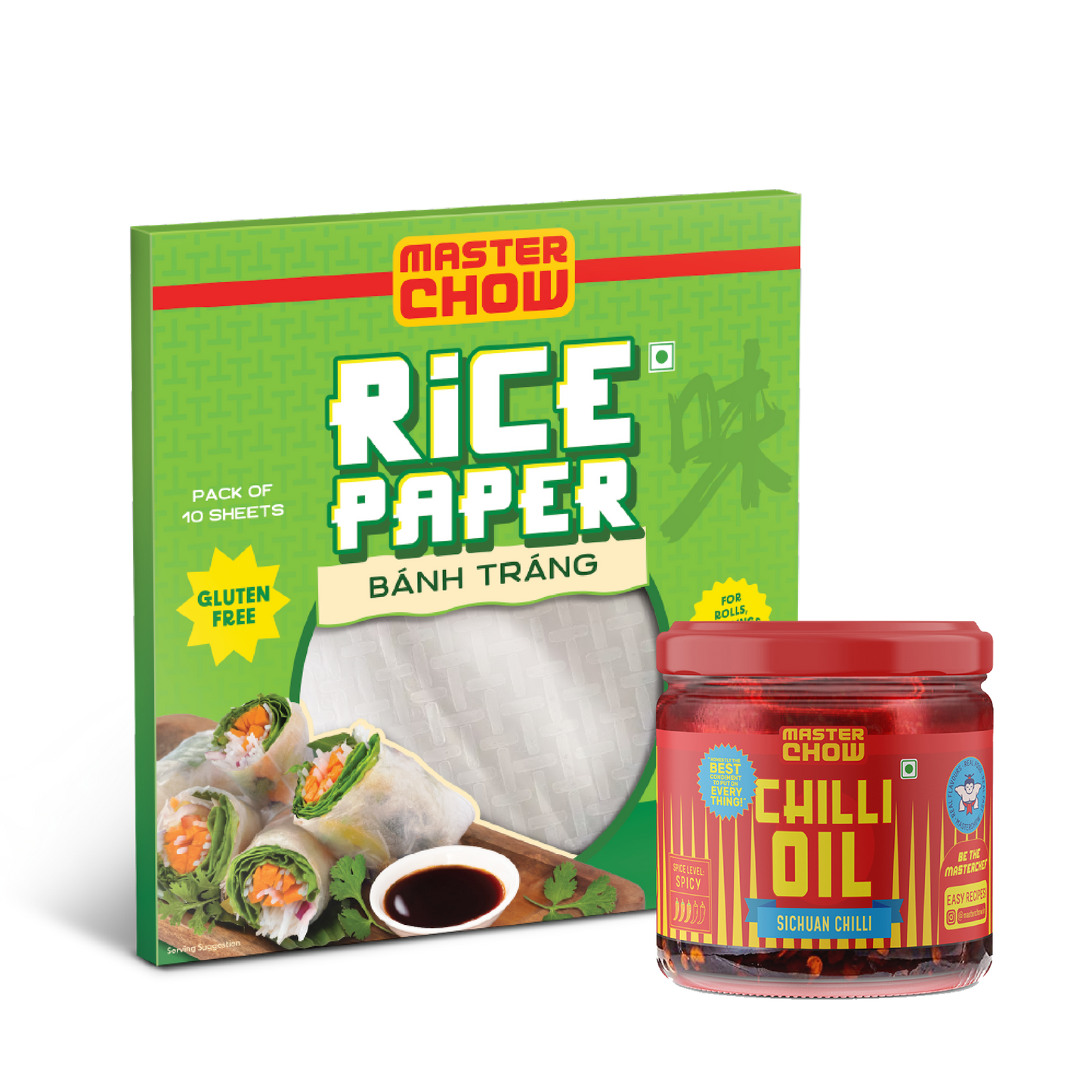 Rice Paper & Chilli Oil Combo