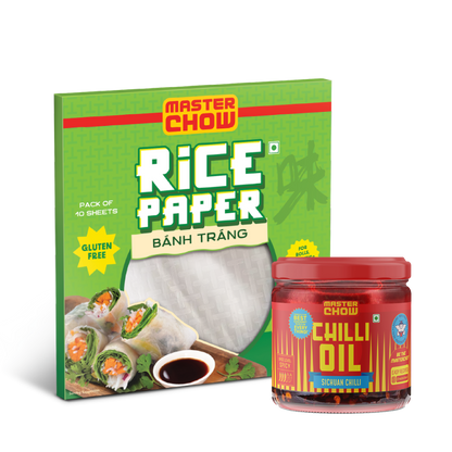 Rice Paper & Chilli Oil Combo