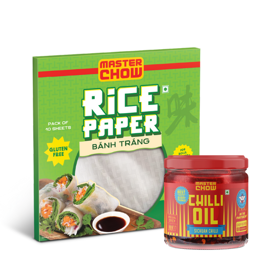 Rice Paper & Chilli Oil Combo