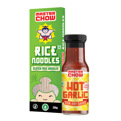 Spicy Garlic Noodle Bowl