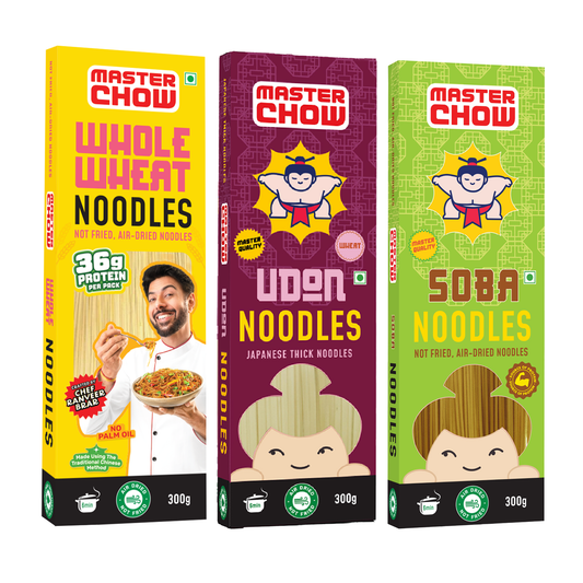 Wheat Noodle Trio