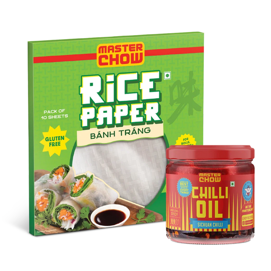 Rice Paper & Chilli Oil Combo