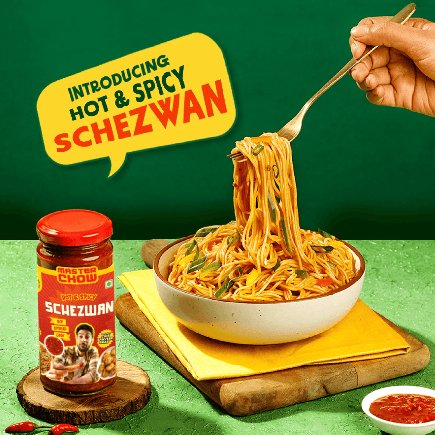 Chef's Schezwan Hot & Spicy Chutney