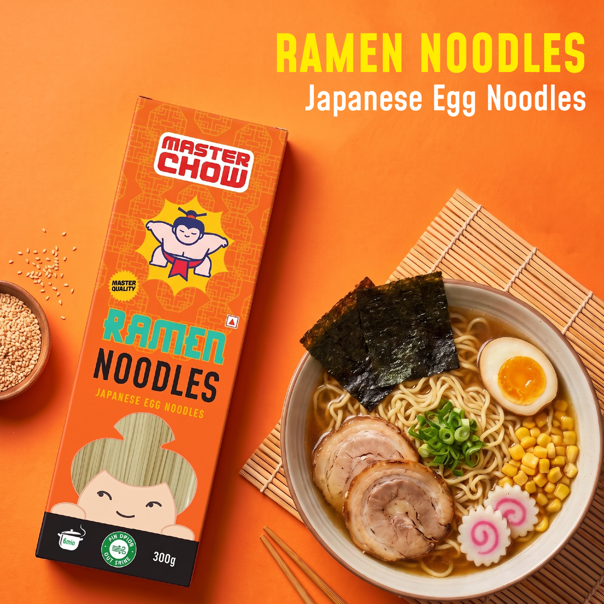 Ramen Noodles - Japanese Egg Noodle