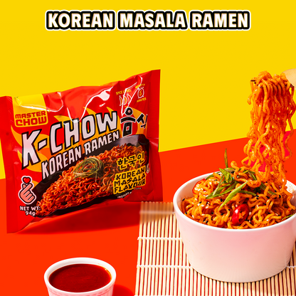 Korean Ramen Variety Pack (4 Pack) + Chilli Oil Combo