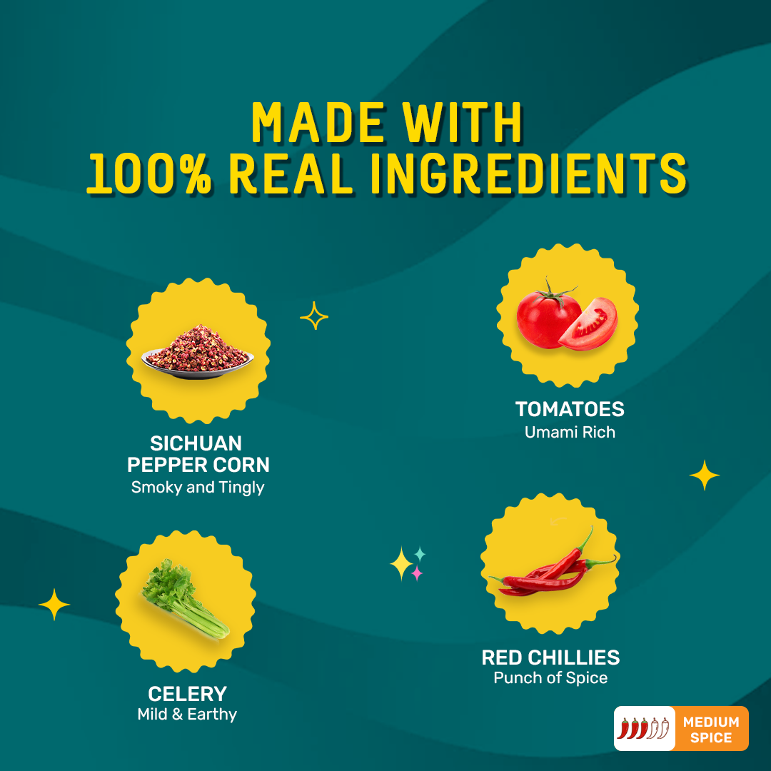 Kolkata Style Schezwan (Schezwan Cooking Sauce)