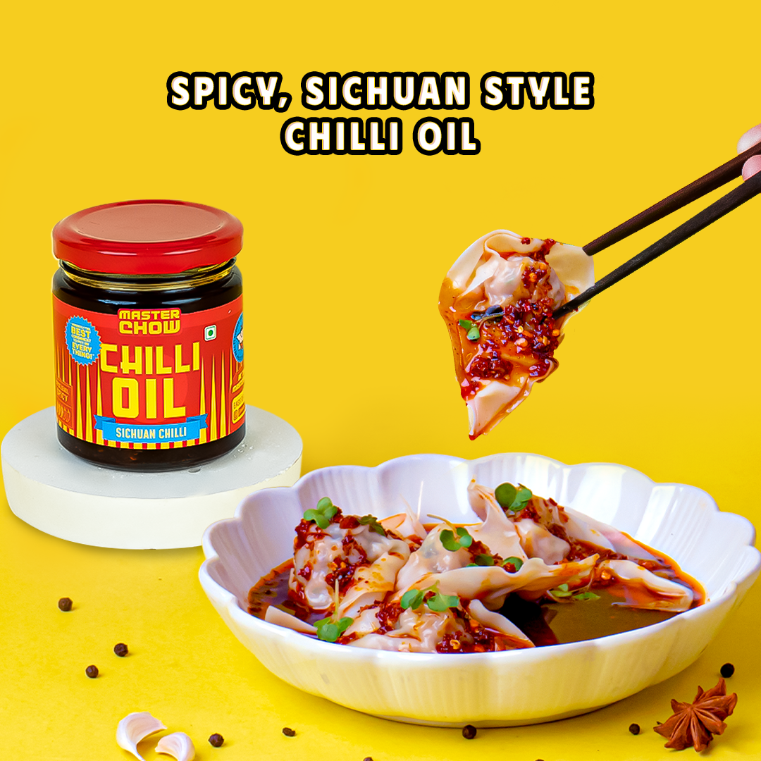 Veg Korean Ramen Combo Pack (4 Pack) + Chilli Oil & Chilli Garlic Crisp