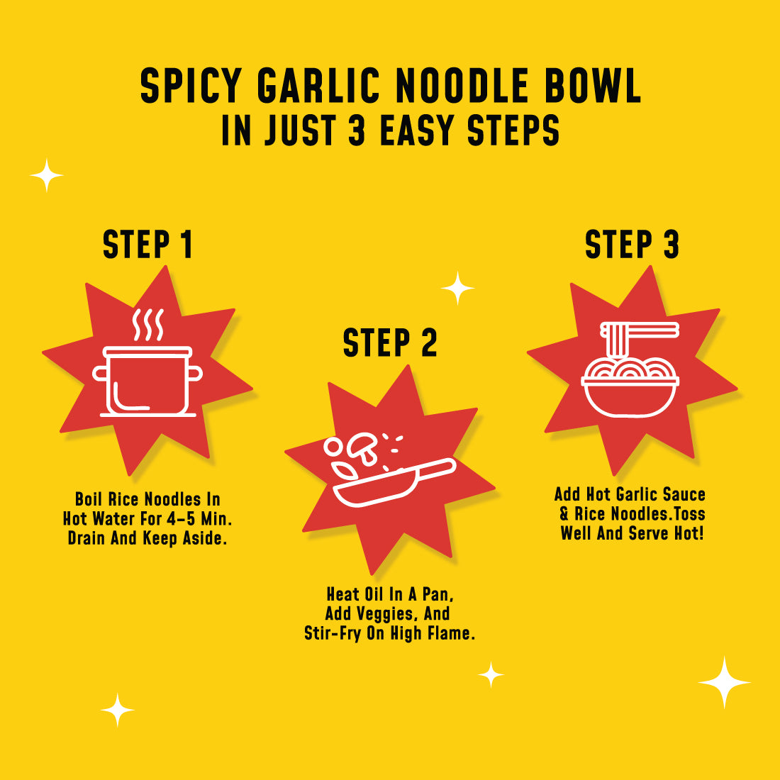 Spicy Garlic Noodle Bowl