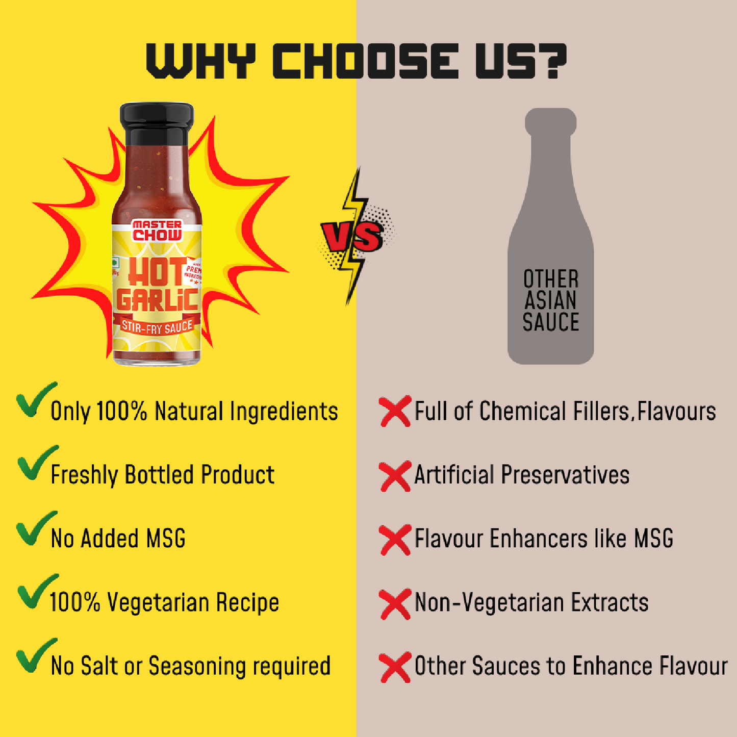 Hot Garlic - Cooking Sauce (Stir-Fry Sauce) - All in One