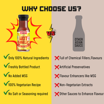 Hot Garlic - Cooking Sauce (Stir-Fry Sauce) - All in One