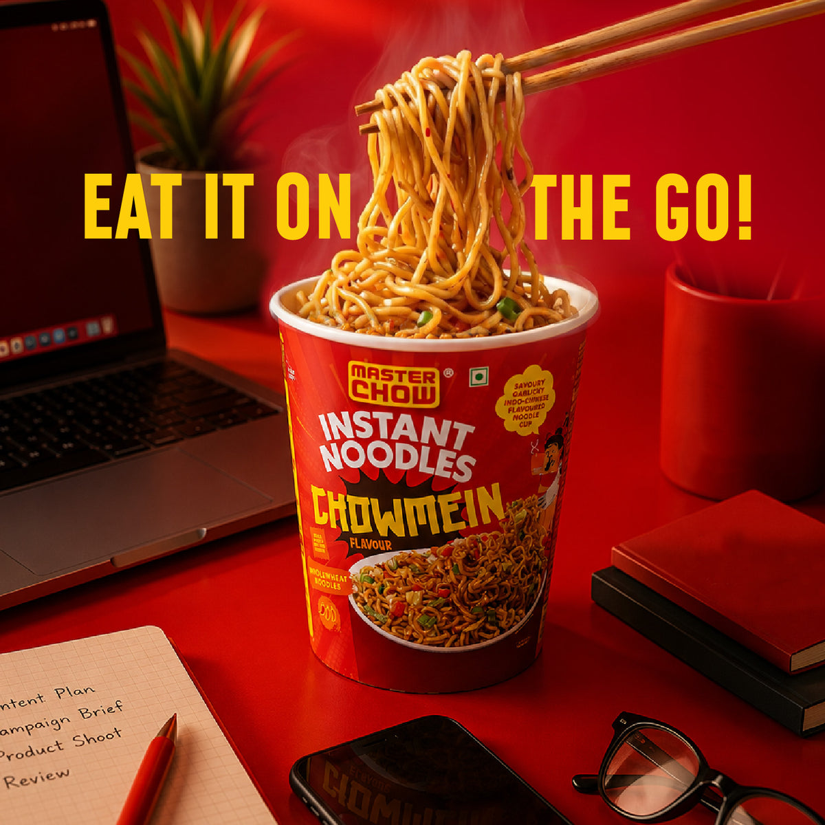 Cup Noodle Combo & Garlic Crisp