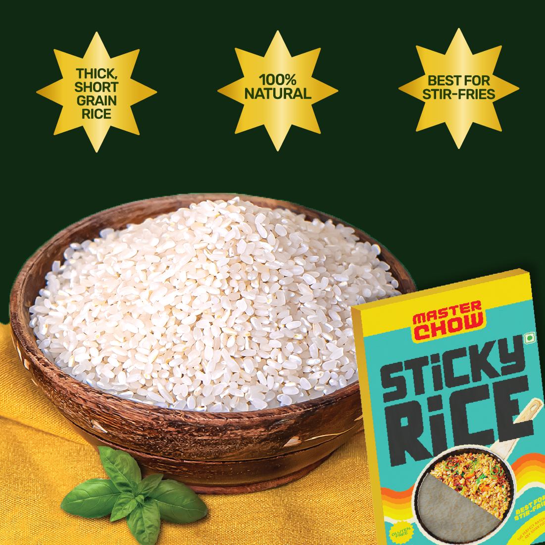 Rice Roll Party Kit(1 Asian Box, 1 Sticky Rice, 1 Rice Paper, 1 Chilli Oil)