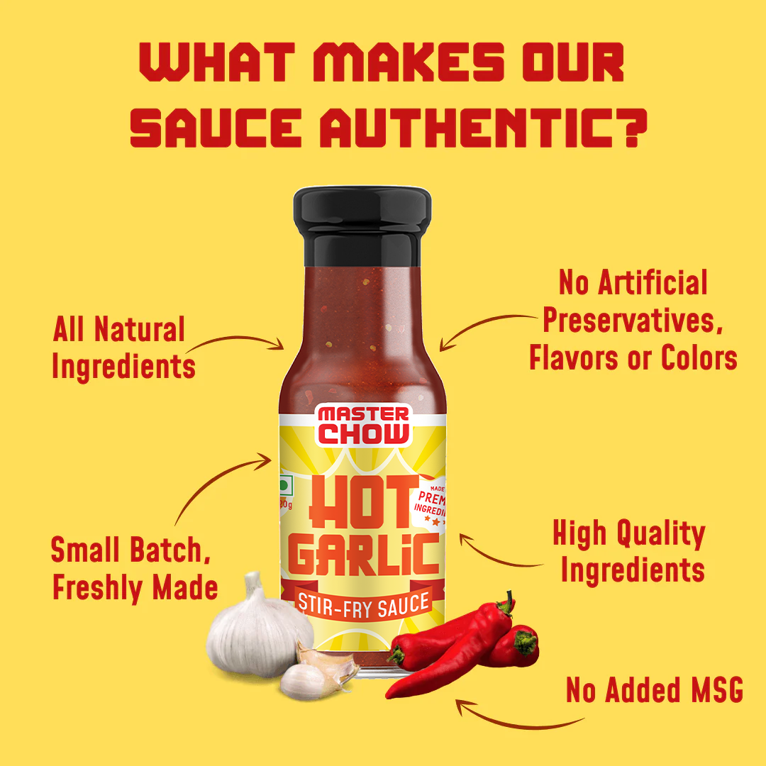 Hot Garlic - Cooking Sauce (Stir-Fry Sauce) - All in One