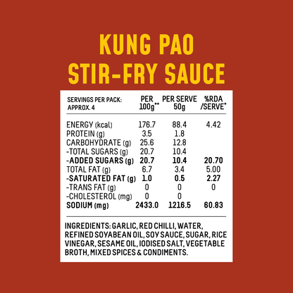 Kung Pao Sauce (sweet & spicy)