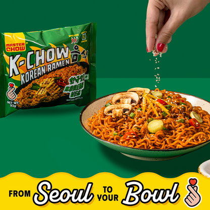 K-Chow Korean Ramen - Veg (Pack of 4)