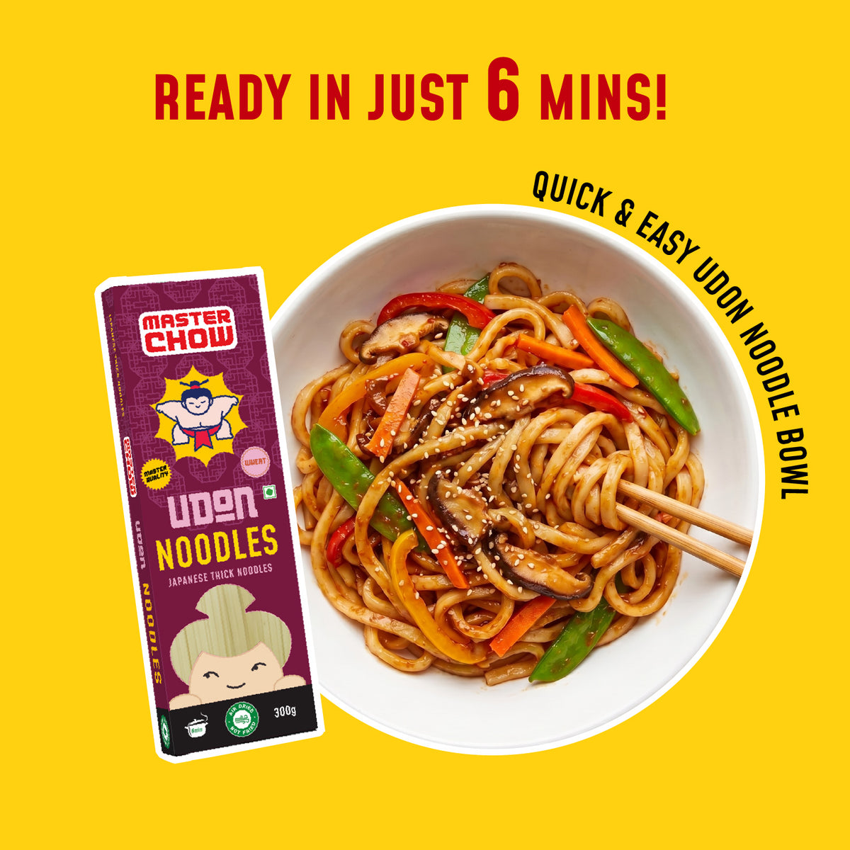 Healthy Wholewheat Noodle Combo