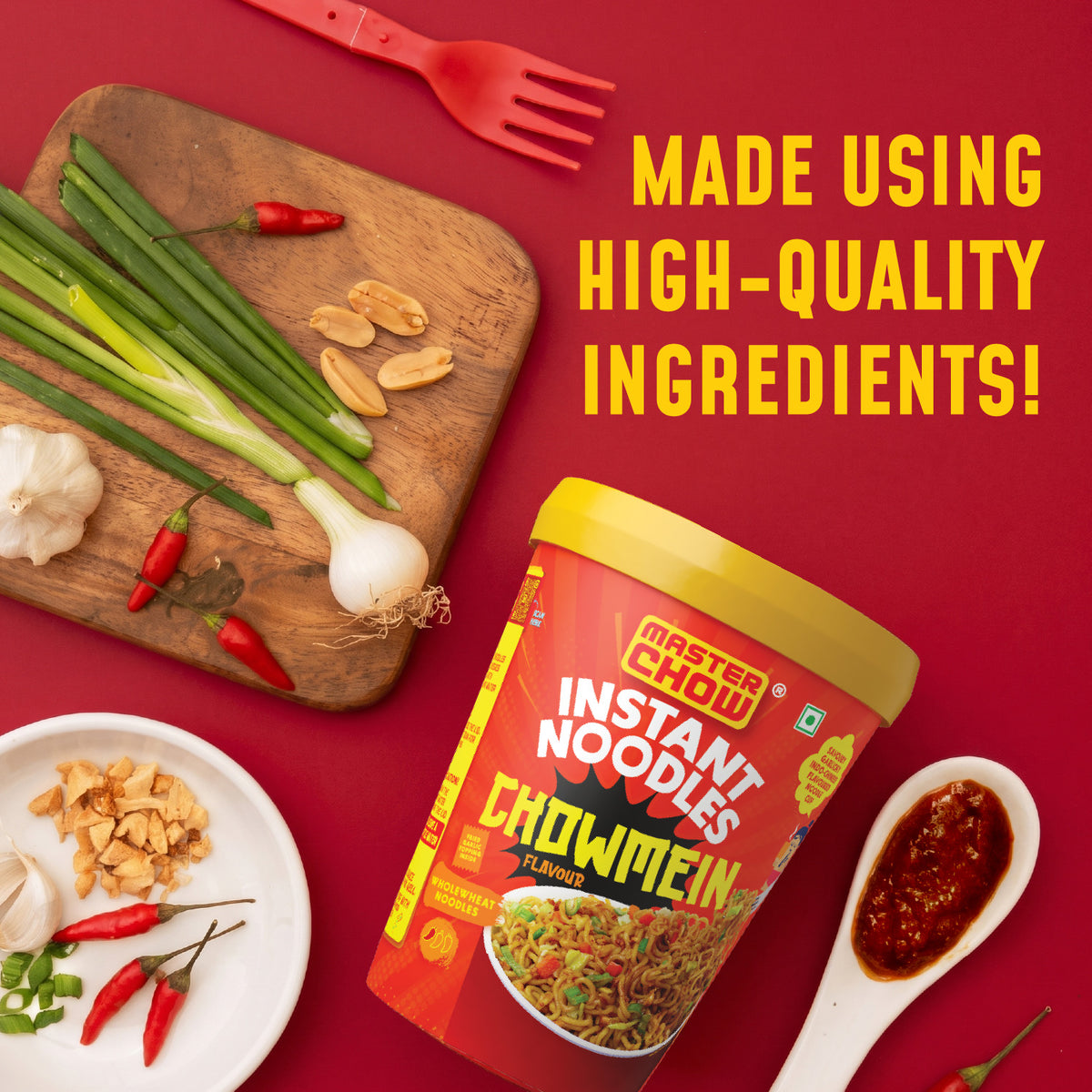Cup Noodle Combo & Garlic Crisp