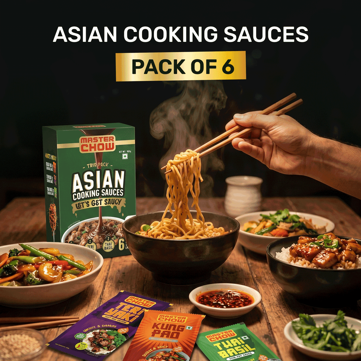 Sizzling Hakka Wok Kit
(1 Chinese Box, 1 Hakka Noodles, 1 Chilli Oil)
