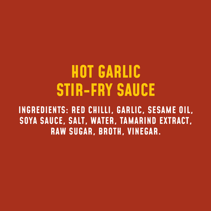 Hot Garlic - Cooking Sauce (Stir-Fry Sauce) - All in One