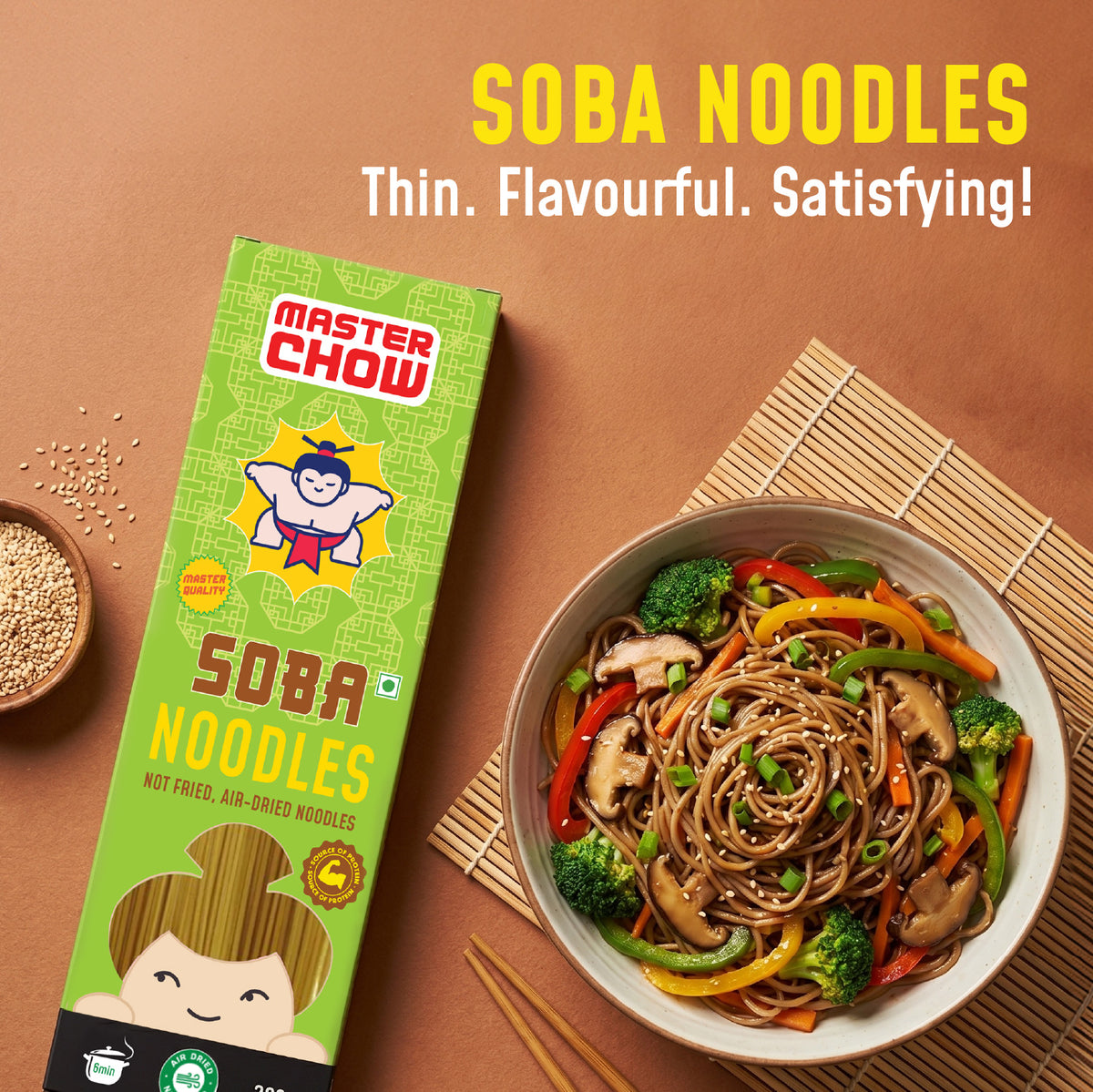 Wheat Noodle Trio