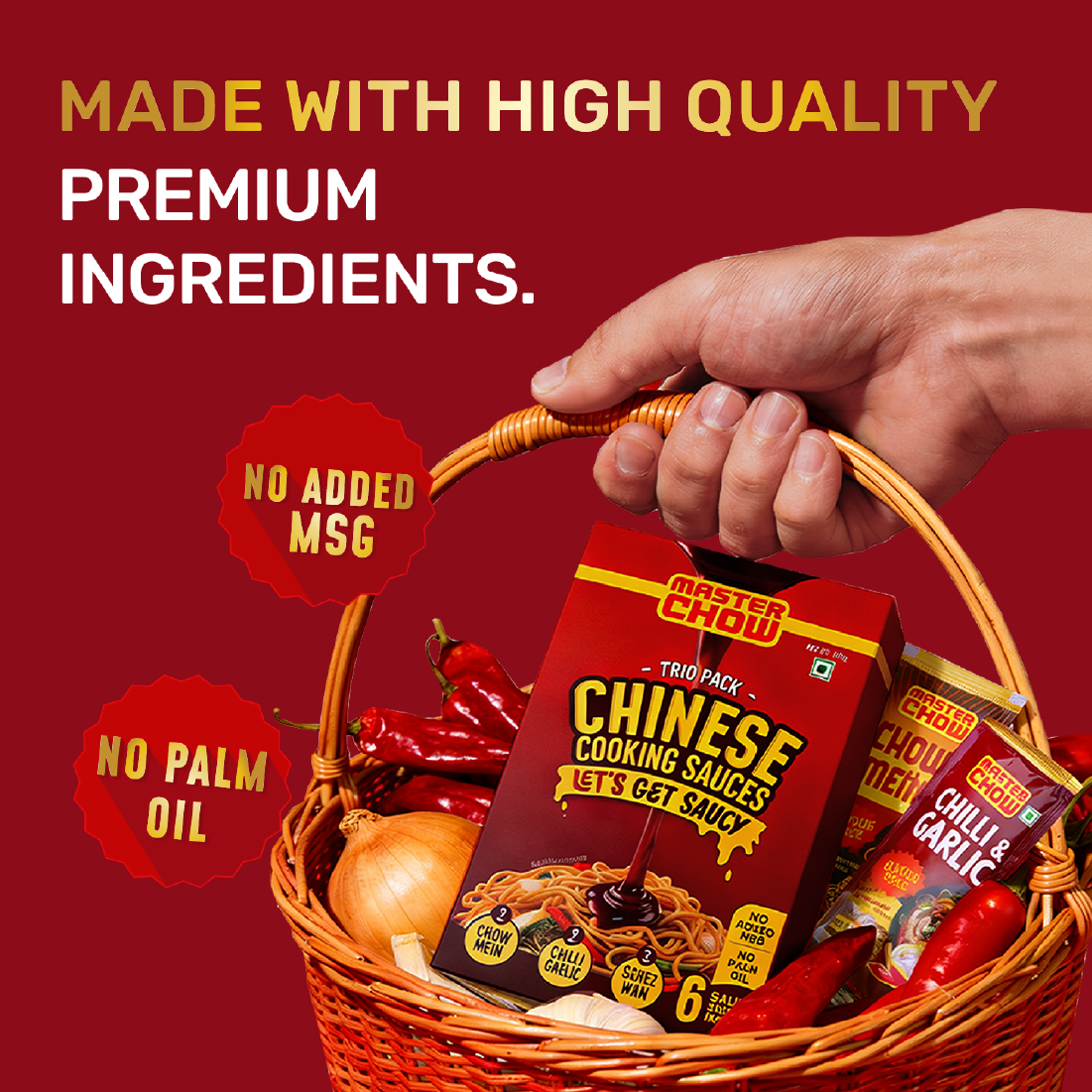 Chilli Asian Feast Kit (1 Asian Box, 1 Chinese Box, 1 Chilli Oil)