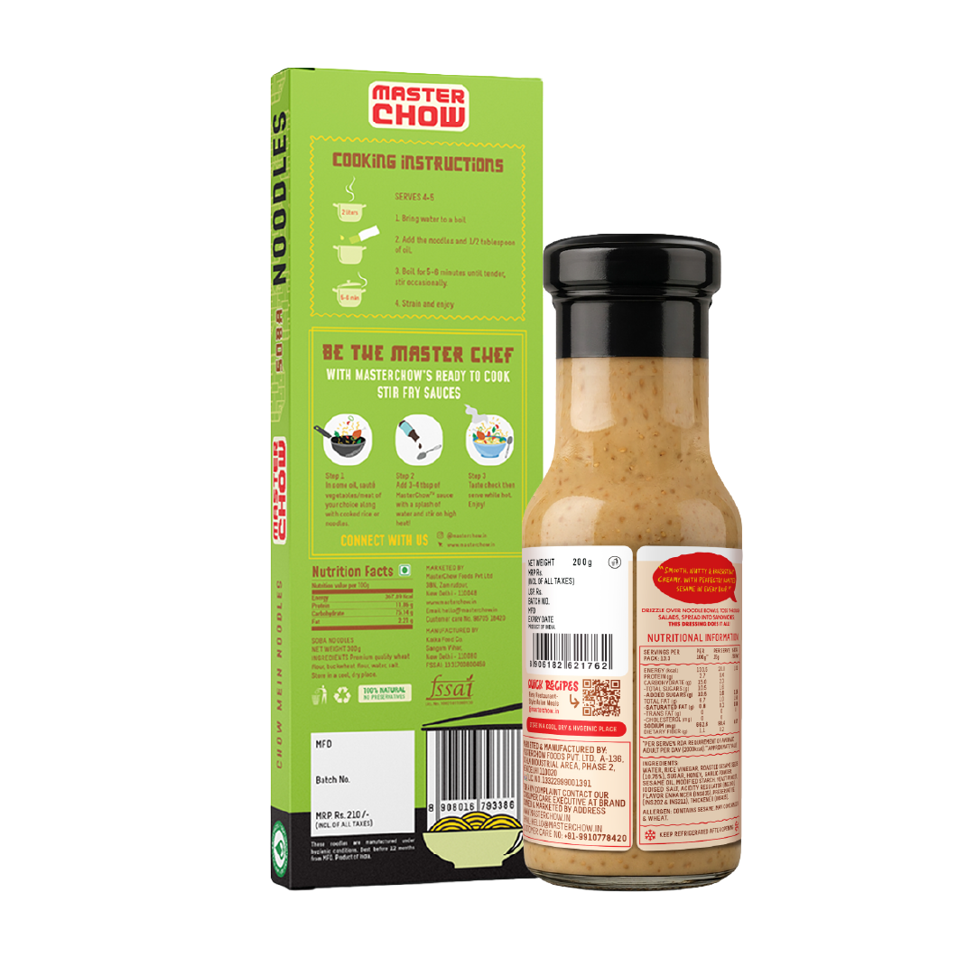 Roasted Sesame Soba Bowl Kit