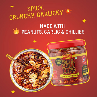 Zero Maida Party Pack (4 Noodles, 1 Chilli Oil, 1 Chilli Garlic Crisp, 1 Chowmein Sauce)