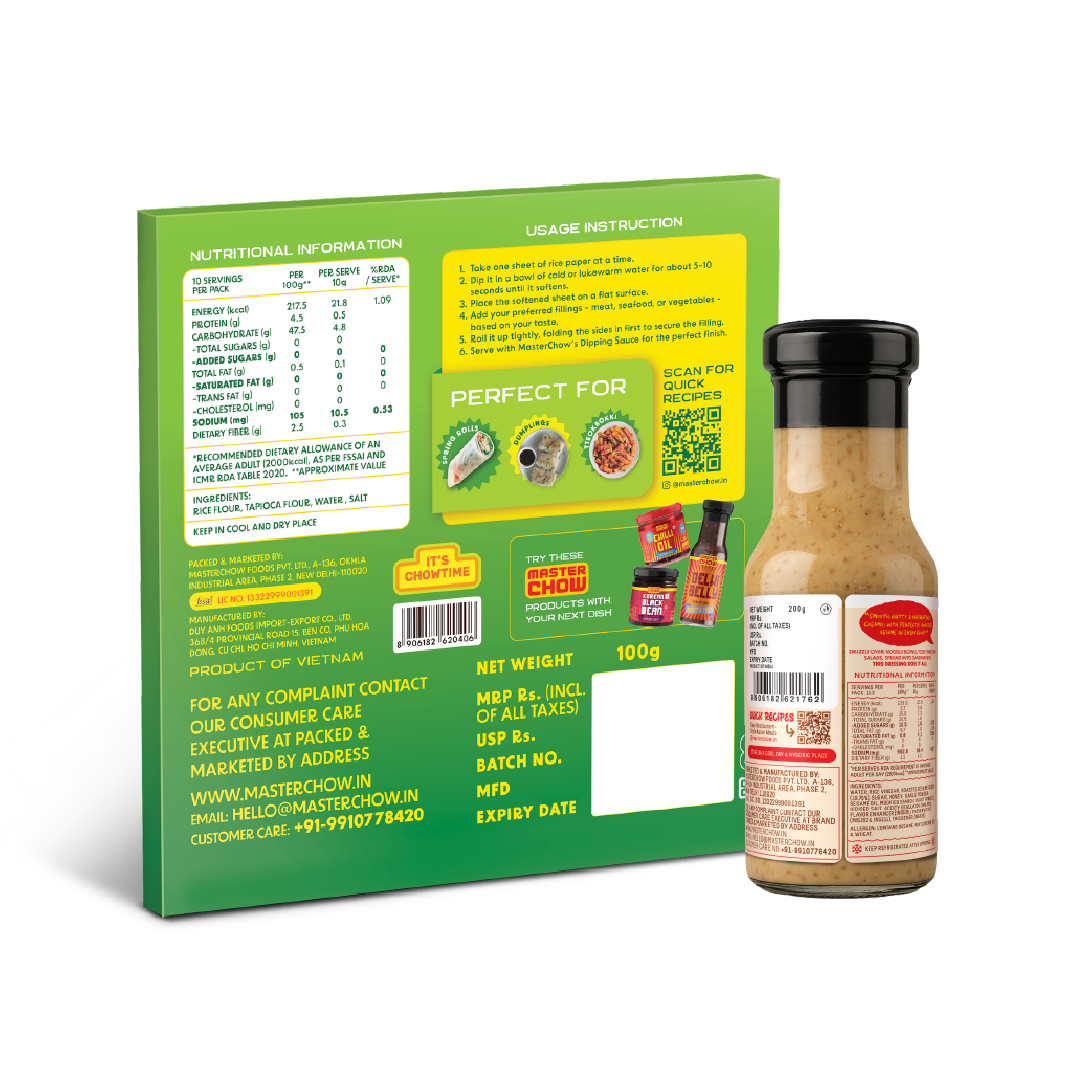 Roasted Sesame Summer Roll Kit