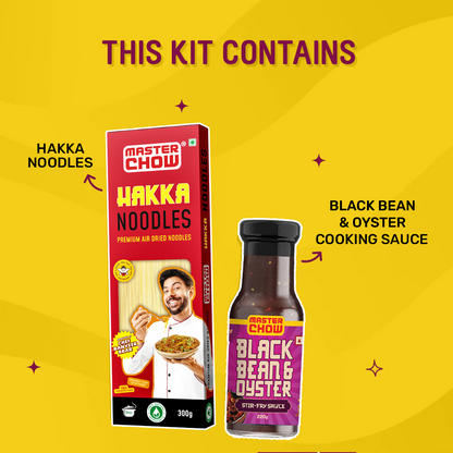Black Bean Noodle Duo