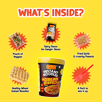 Cup Noodles Combo - NEW FLAVOR PACK (Pack of 4)