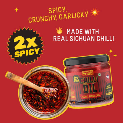 2X Spicy Sichuan Chilli Oil