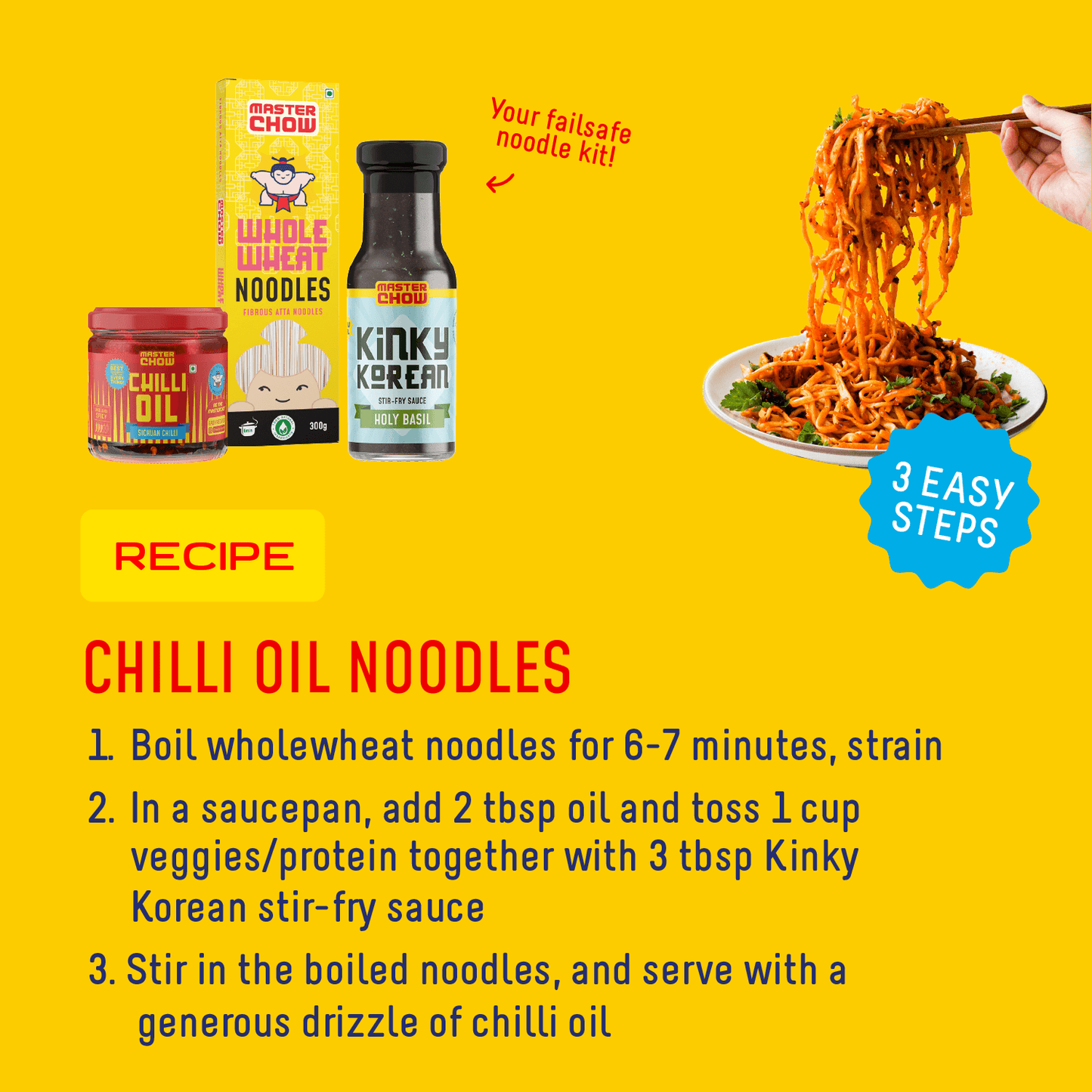 Sizzling Chilli Oil Noodle Kit