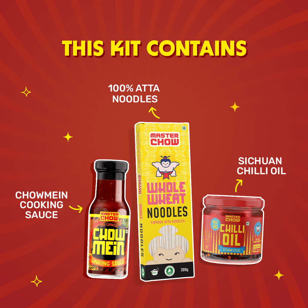 Chauminin Packing Chef Ranveer's Chowmein Pack