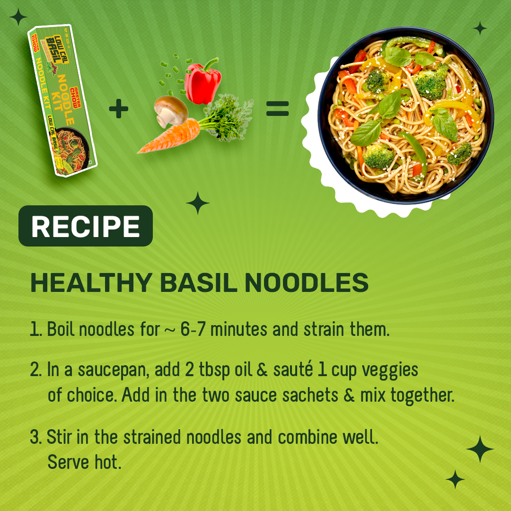 Low Cal Basil Noodle Kit (Pack of 2)