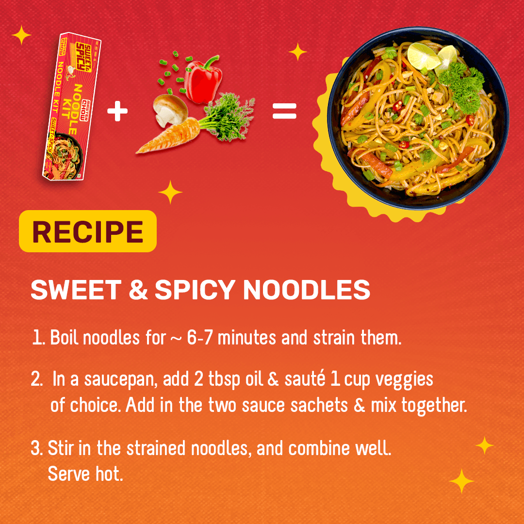 Sweet & Spicy Noodle Kit (Pack of 2)