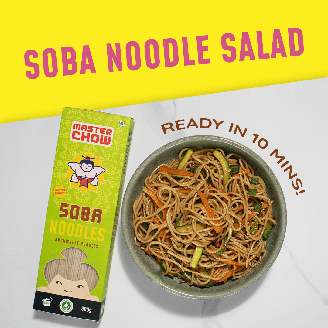 Soba Noodles (Buckwheat + Wholewheat)